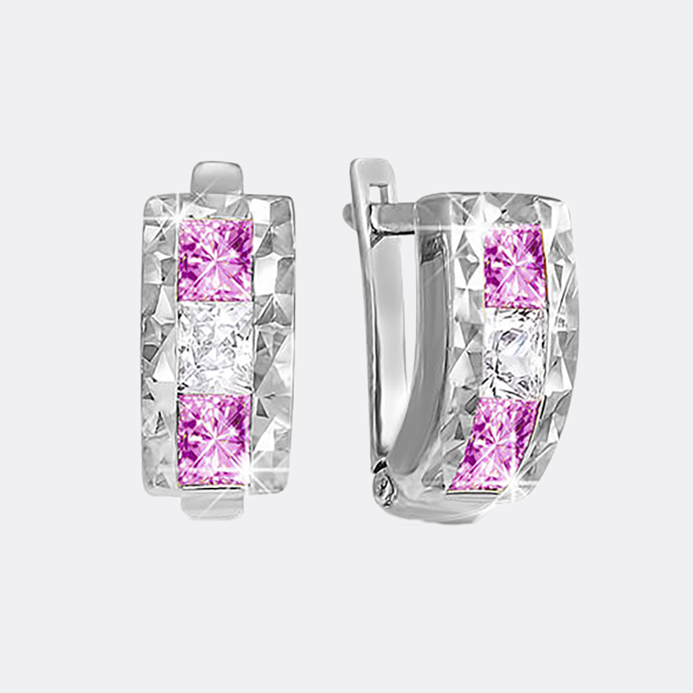 картинка Серьги Ювелирное производство ИЛЛАДА из серебра 925 пробы от ювелирной компании Арт