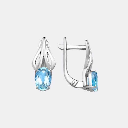 картинка Серьги из серебра 925 пробы от ювелирной компании Арт