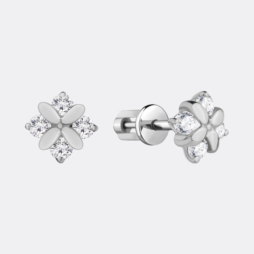 картинка Серьги из серебра 925 пробы от ювелирной компании Арт