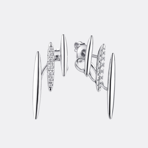 картинка Серьги Ювелирое производство "FRESH JEWELRY" из серебра 925 пробы от ювелирной компании Арт